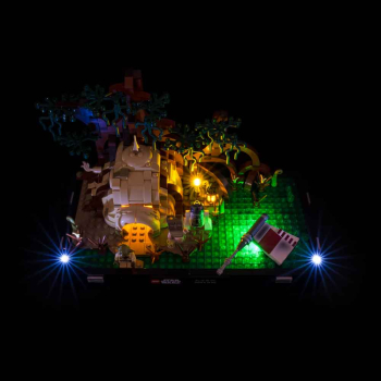 LED-​Beleuchtungs-Set für LEGO® Star Wars Dagobah Jedi Training Diorama #75330